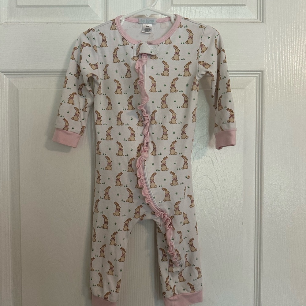 Bunny Footless Pajamas